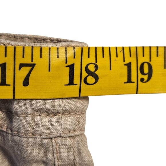 Michael Stars Women’s Linen Pants Beige M Drawstring Coastal Cowgirl Clean Girl - Picture 8 of 12